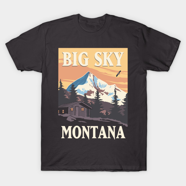 Big sky t shirt store